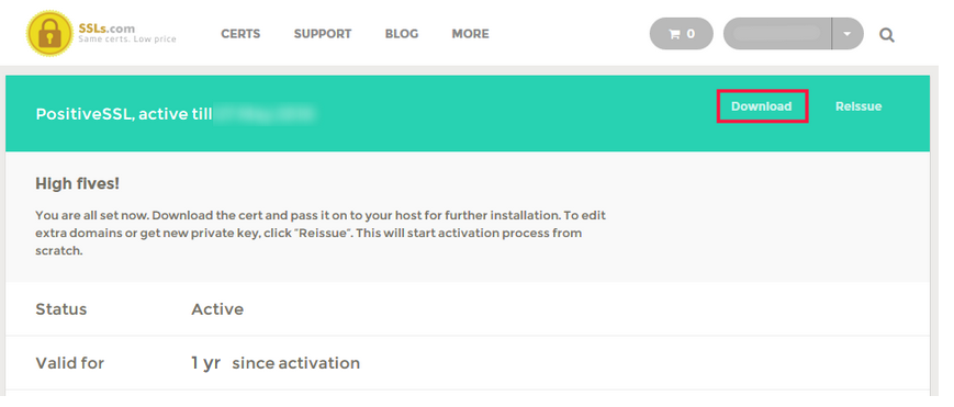 How can SSL Certificate download